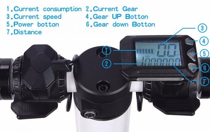 scooter 2016 électrique léger de scooter électrique de fibre de carbone de produit nouveau